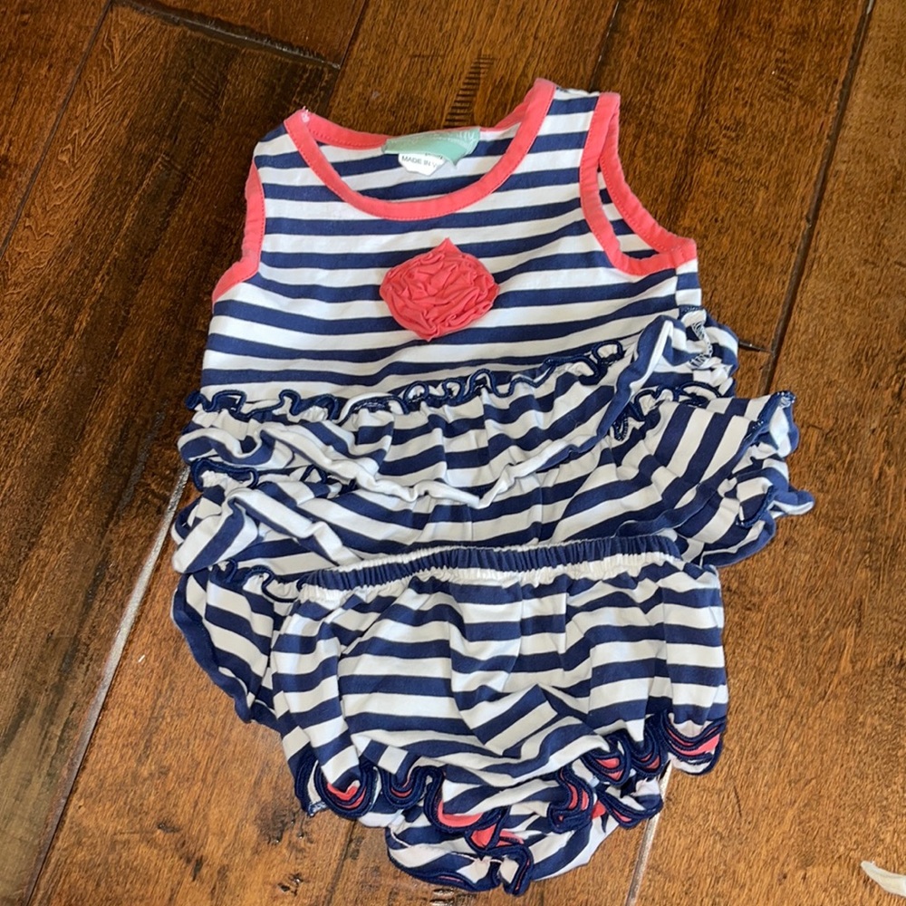 Sage and Lilly bloomer set